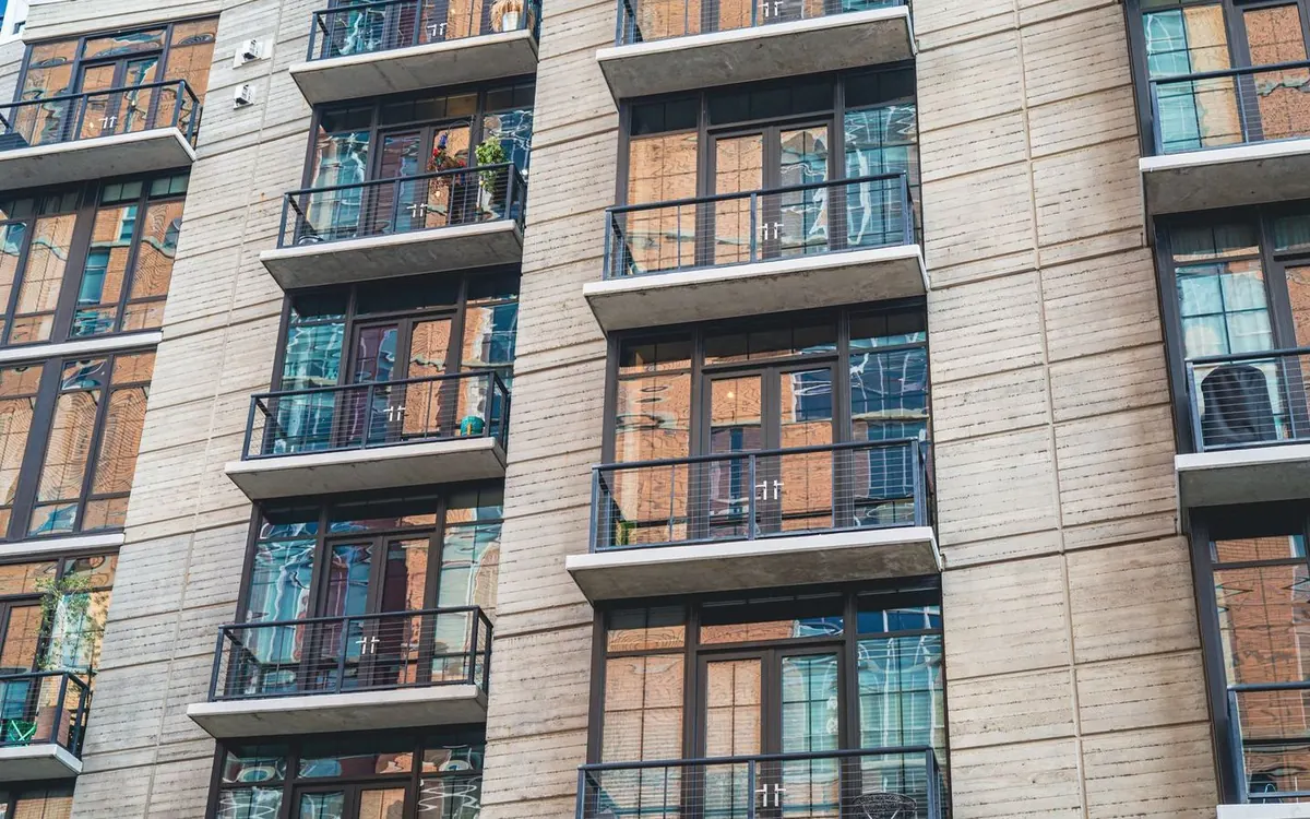 Fachada de um prédio residencial