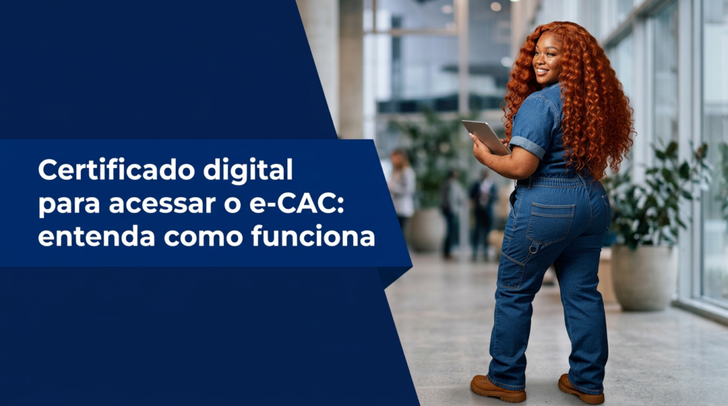 Certificado digital para acessar o e-CAC