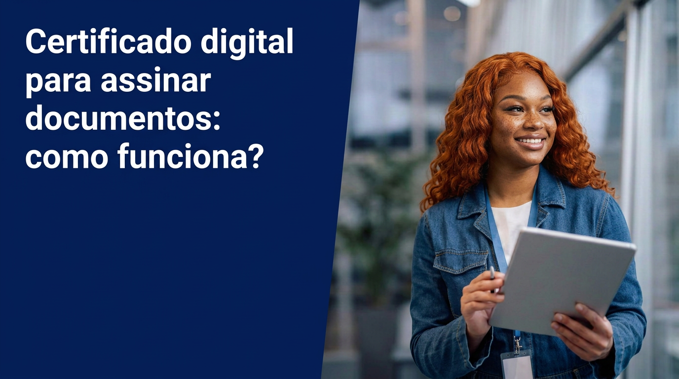 Certificado digital para assinar documentos e contratos online