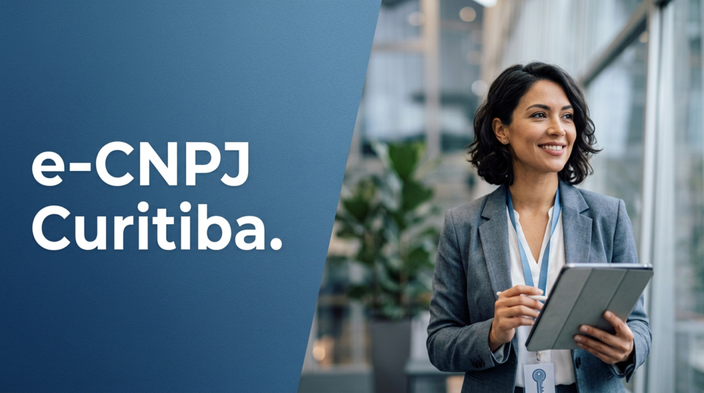 e-CNPJ para empresas em Curitiba